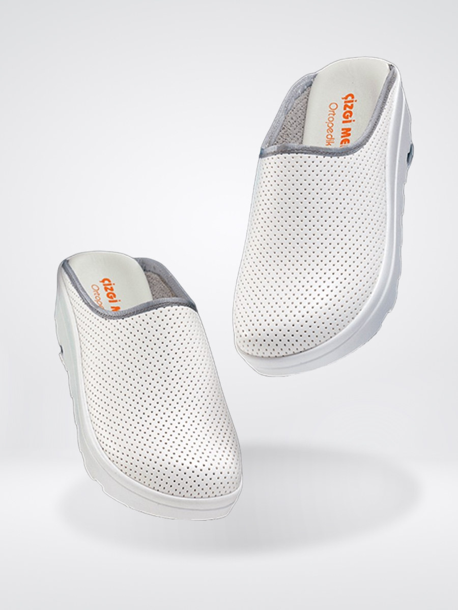 Сабо белые Fit Vivacolor Greys