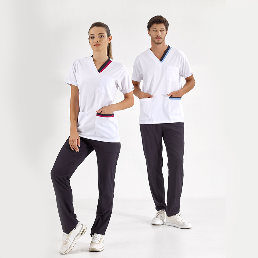 Костюм Lux Lycra Double Collar Светло голубой (Acik mavi) XXL